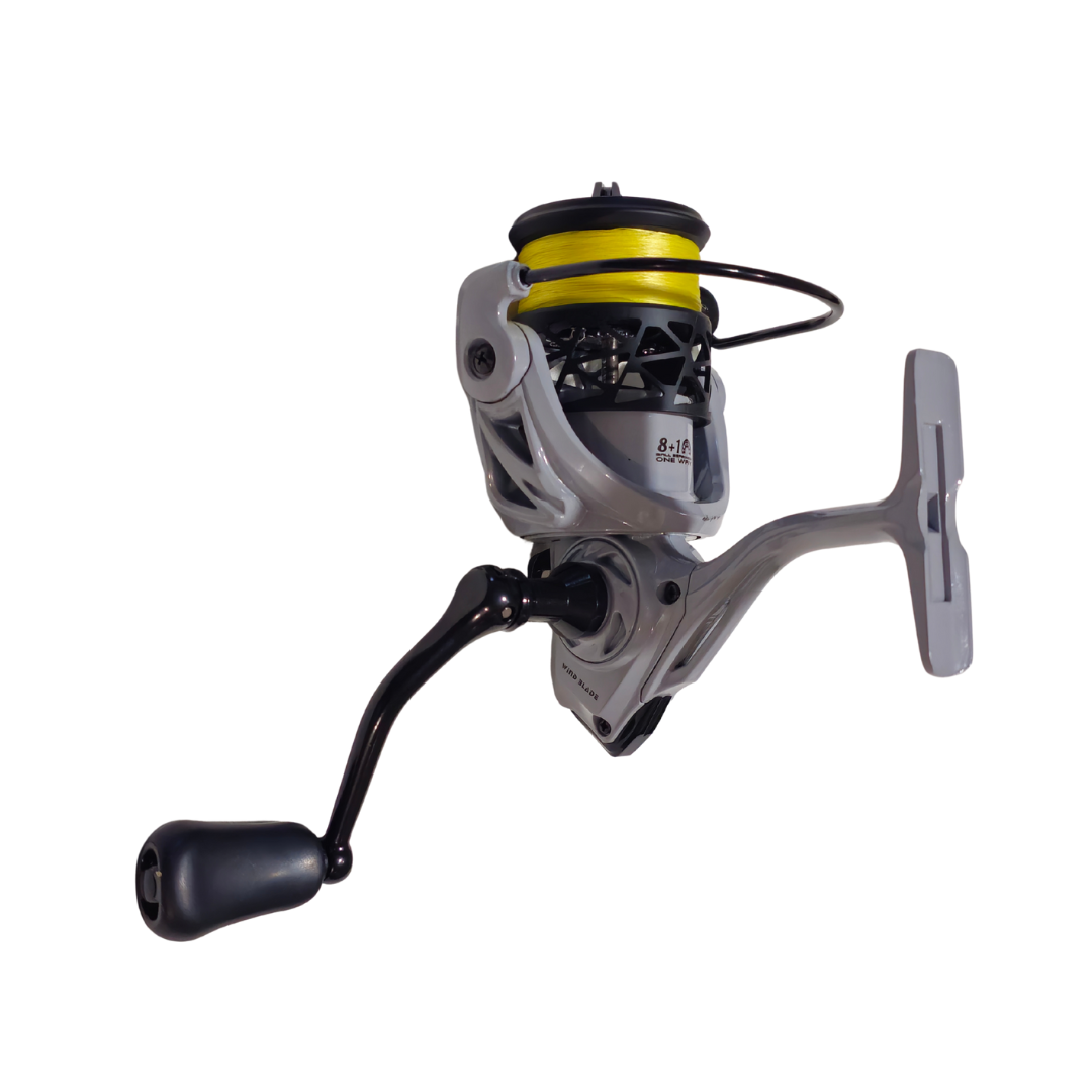 Kit Spinning Complet 2.40m – Lansetă 5-15g + Mulinetă + Fir + Foarfecă